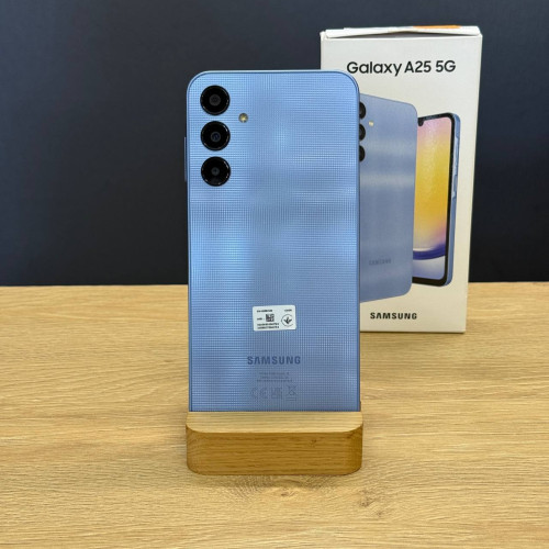 Вживаний смартфон Samsung Galaxy A25 5G 6/128 Blue (Ідеальний+ стан)