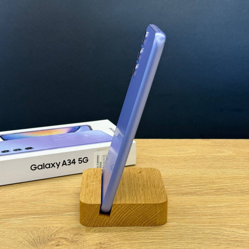 Вживаний смартфон Samsung Galaxy A34 5G 8/256 Light Violet (Хороший+ стан) Вживаний смартфон Samsung Galaxy A34 5G 8/256 Light Violet (Хороший+ стан)