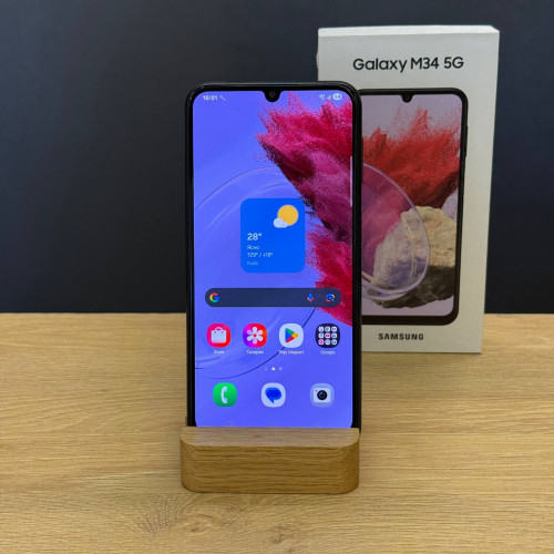 Вживаний смартфон Samsung Galaxy M34 5G (M346) 8/128 Dark Blue (Хороший+ стан)