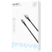 Кабель Proove Silicraft USB to Type-C 3A (1m) Black Кабель Proove Silicraft USB to Type-C 3A (1m) Black
