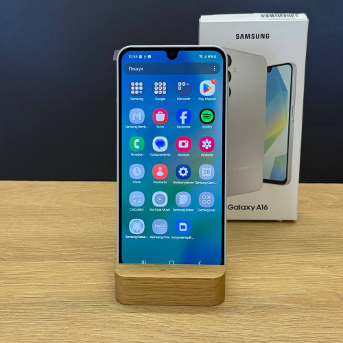 Вживаний смартфон Samsung Galaxy A16 4/128 Gray (Ідеальний+ стан) Вживаний смартфон Samsung Galaxy A16 4/128 Gray (Ідеальний+ стан)