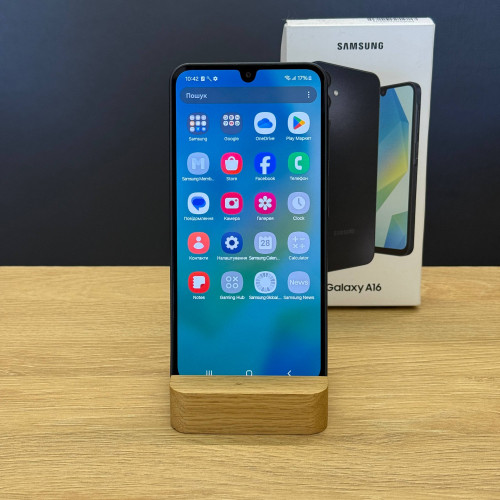 Вживаний смартфон Samsung Galaxy A16 8/256 Black (Хороший+ стан) Вживаний смартфон Samsung Galaxy A16 8/256 Black (Хороший+ стан)