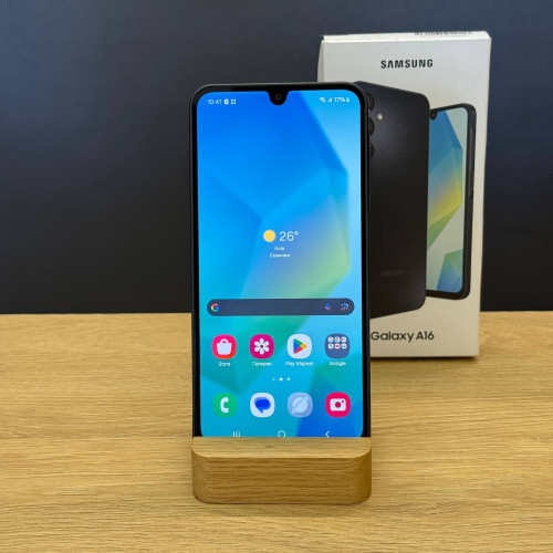 Вживаний смартфон Samsung Galaxy A16 8/256 Black (Хороший+ стан) Вживаний смартфон Samsung Galaxy A16 8/256 Black (Хороший+ стан)