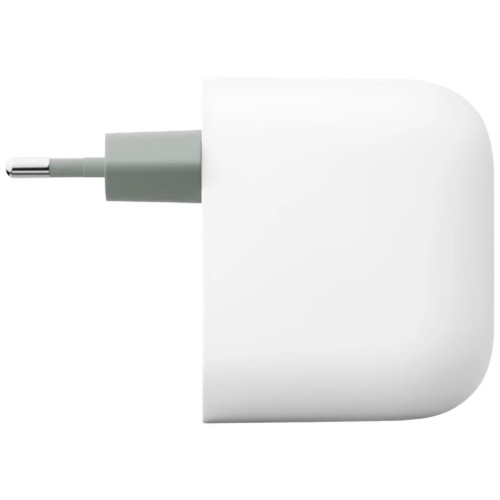 Мережевий зарядний пристрій Google Pixel Flex Dual Port 67W USB-C (EU) Snow Мережевий зарядний пристрій Google Pixel Flex Dual Port 67W USB-C (EU) Snow
