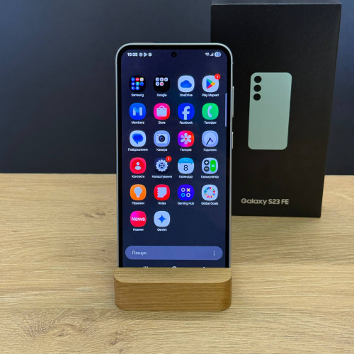 Вживаний смартфон Samsung Galaxy S23 FE 8/256Gb Mint (Ідеальний+ стан) Вживаний смартфон Samsung Galaxy S23 FE 8/256Gb Mint (Ідеальний+ стан)
