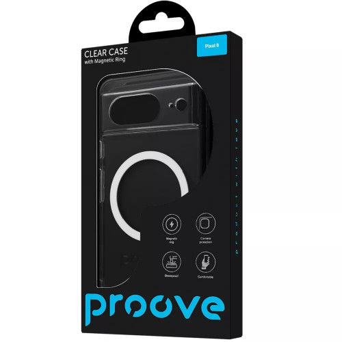 Чохол Proove Clear Case with Magnetic Ring для Google Pixel 8