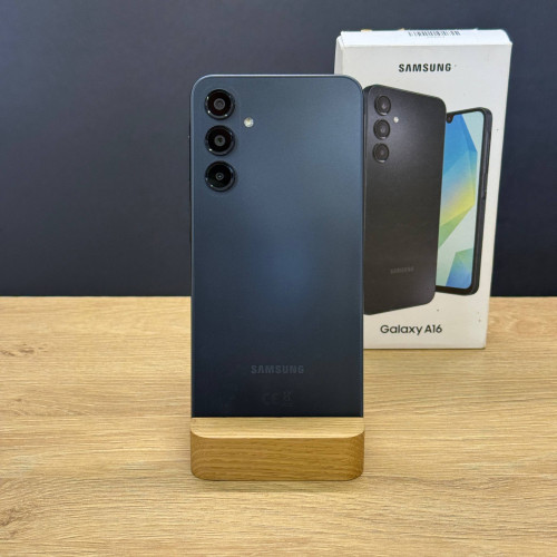Вживаний смартфон Samsung Galaxy A16 4/128 Black (Хороший+ стан) Вживаний смартфон Samsung Galaxy A16 4/128 Black (Хороший+ стан)