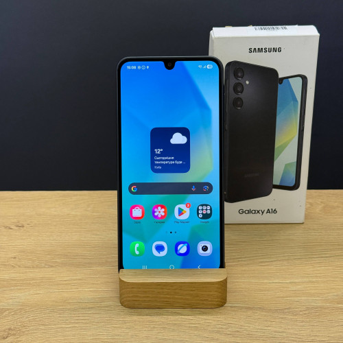 Вживаний смартфон Samsung Galaxy A16 4/128 Black (Хороший+ стан) Вживаний смартфон Samsung Galaxy A16 4/128 Black (Хороший+ стан)