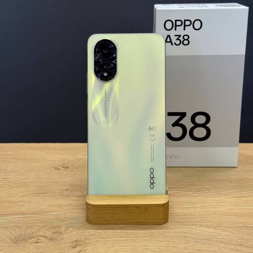 Вживаний смартфон OPPO A38 4/128 Glowing Gold (Хороший+ стан) Вживаний смартфон OPPO A38 4/128 Glowing Gold (Хороший+ стан)