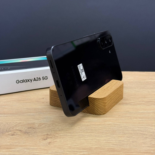 Вживаний смартфон Samsung Galaxy A26 5G 6/128 Black (Ідеальний+ стан)