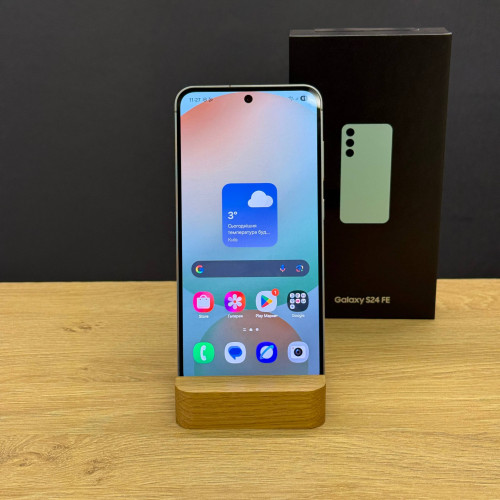 Вживаний смартфон Samsung Galaxy S24 FE 8/128Gb Mint (Ідеальний+ стан)