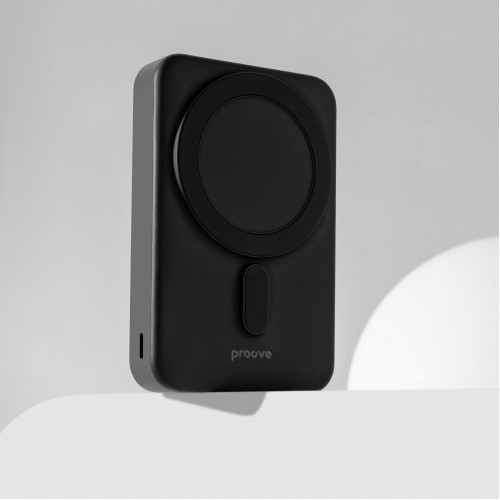 Портативна Батарея Proove Hyperion 2025 20W 10000mAh Magnetic Ring Black
