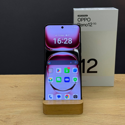 Вживаний смартфон OPPO Reno12 5G 12/256 Black Brown (Ідеальний+ стан) Вживаний смартфон OPPO Reno12 5G 12/256 Black Brown (Ідеальний+ стан)