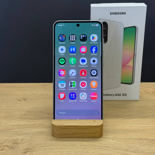 Вживаний смартфон Samsung Galaxy A56 5G 8/128Gb Light Gray (Ідеальний+ стан)
