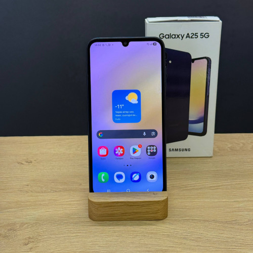 Вживаний смартфон Samsung Galaxy A25 5G 6/128 Blue Black (Хороший+ стан)