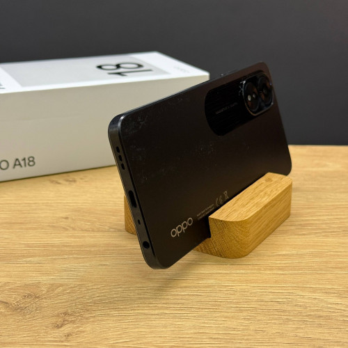 Вживаний смартфон OPPO A18 4/128 Glowing Black (Хороший+ стан) Вживаний смартфон OPPO A18 4/128 Glowing Black (Хороший+ стан)