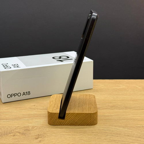 Вживаний смартфон OPPO A18 4/128 Glowing Black (Хороший+ стан) Вживаний смартфон OPPO A18 4/128 Glowing Black (Хороший+ стан)