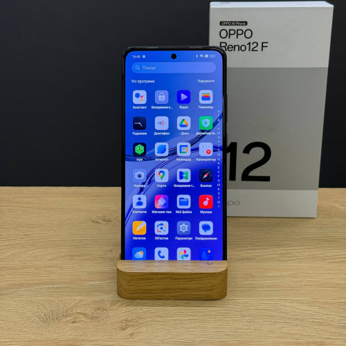 Вживаний смартфон OPPO Reno12 F 8/256 Matte Grey (Хороший+ стан)