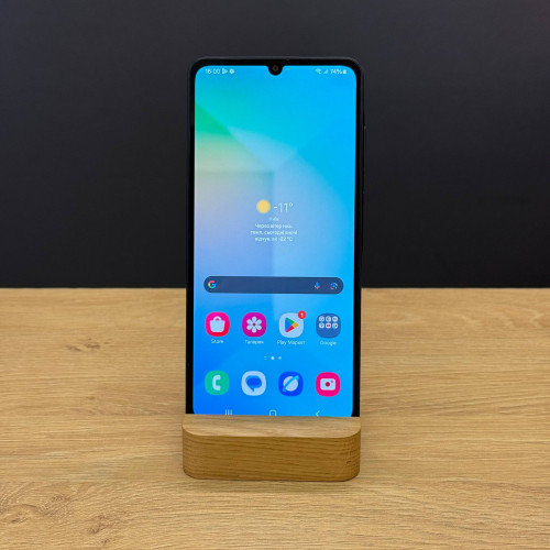 Вживаний смартфон Samsung Galaxy A06 4/128Gb Black (Хороший стан)