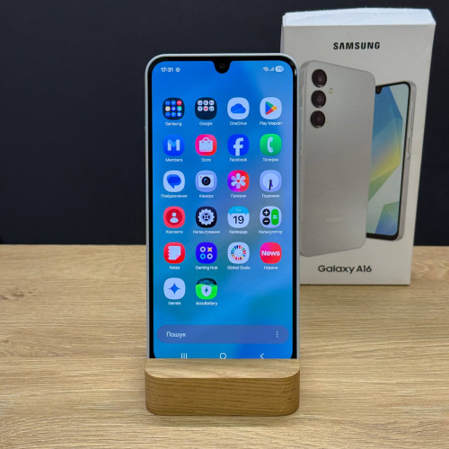 Вживаний смартфон Samsung Galaxy A16 8/256Gb Gray (Ідеальний+ стан) Вживаний смартфон Samsung Galaxy A16 8/256Gb Gray (Ідеальний+ стан)