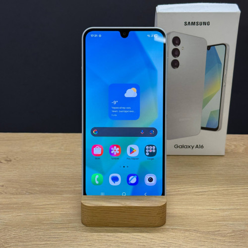 Вживаний смартфон Samsung Galaxy A16 8/256Gb Gray (Ідеальний+ стан) Вживаний смартфон Samsung Galaxy A16 8/256Gb Gray (Ідеальний+ стан)