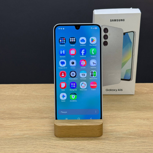 Вживаний смартфон Samsung Galaxy A16 8/256Gb Gray (Хороший+ стан)