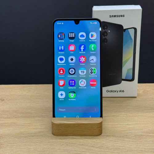 Вживаний смартфон Samsung Galaxy A16 8/256Gb Black (Задовільний+ стан) Вживаний смартфон Samsung Galaxy A16 8/256Gb Black (Задовільний+ стан)