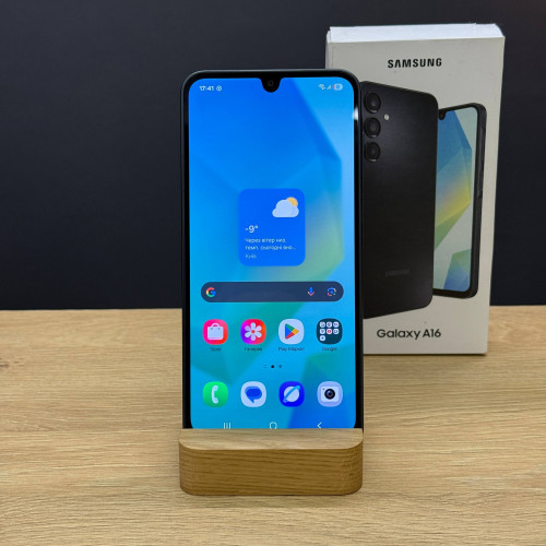 Вживаний смартфон Samsung Galaxy A16 8/256Gb Black (Задовільний+ стан) Вживаний смартфон Samsung Galaxy A16 8/256Gb Black (Задовільний+ стан)