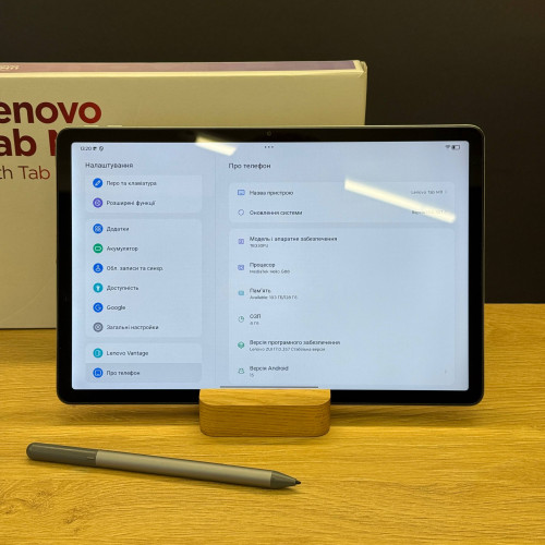 Вживаний планшет Lenovo Tab M11 4/128Gb Seafoam Green WiFi + Pen UA (Хороший+ стан)