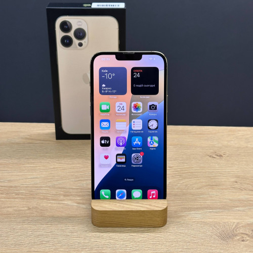 Вживаний смартфон Apple iPhone 13 Pro Max 128Gb Gold (Ідеальний+ стан) Вживаний смартфон Apple iPhone 13 Pro Max 128Gb Gold (Ідеальний+ стан)
