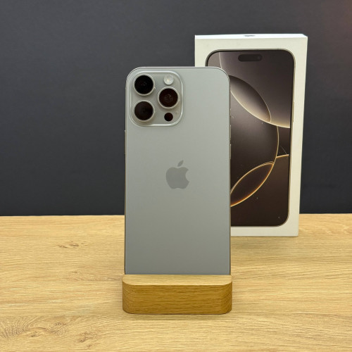 Вживаний смартфон Apple iPhone 16 Pro Max 256Gb Natural Titanium (Ідеальний+ стан) Вживаний смартфон Apple iPhone 16 Pro Max 256Gb Natural Titanium (Ідеальний+ стан)