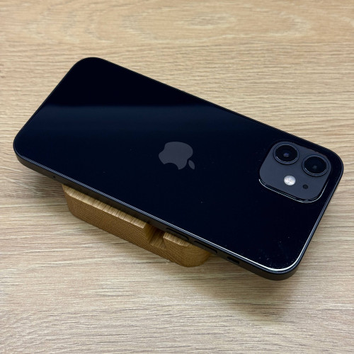 Вживаний смартфон Apple iPhone 12 256Gb Black (Хороший+ стан)