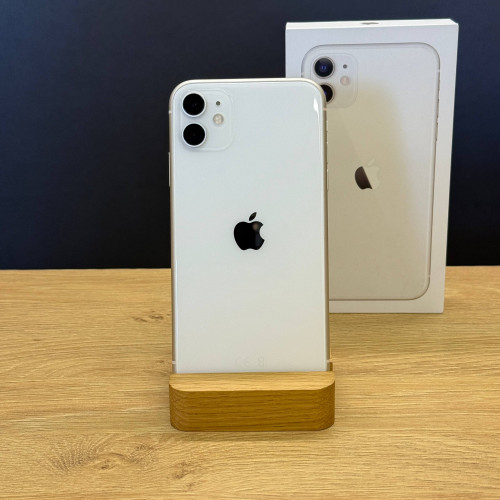 Вживаний смартфон Apple iPhone 11 128Gb White (Ідеальний+ стан) Вживаний смартфон Apple iPhone 11 128Gb White (Ідеальний+ стан)