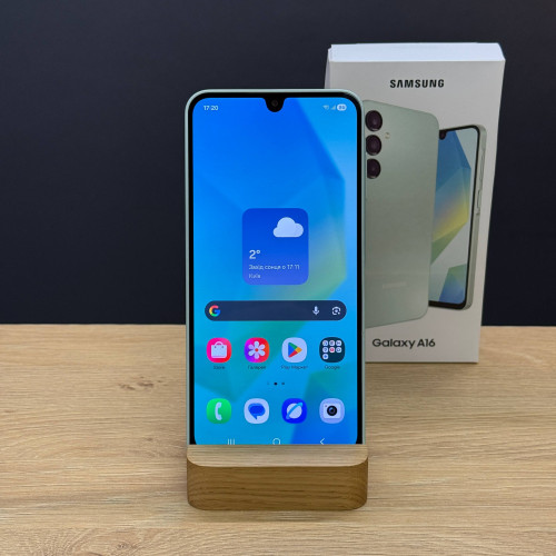 Вживаний смартфон Samsung Galaxy A16 8/256Gb Light Green (Хороший+ стан)