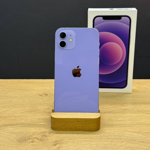 Вживаний смартфон Apple iPhone 12 128Gb Purple (Ідеальний+ стан) Вживаний смартфон Apple iPhone 12 128Gb Purple (Ідеальний+ стан)