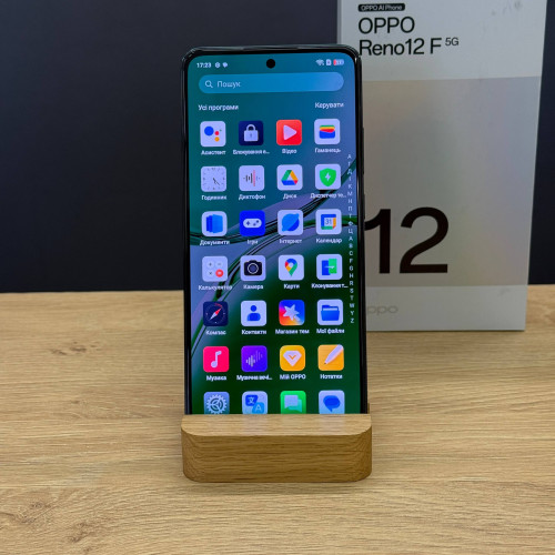 Вживаний смартфон OPPO Reno12 F 5G 8/256 Olive Green (Хороший+ стан) Вживаний смартфон OPPO Reno12 F 5G 8/256 Olive Green (Хороший+ стан)