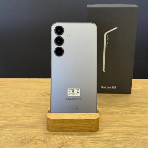 Вживаний смартфон Samsung Galaxy S25 12/512Gb Silver Shadow UA (Ідеальний+ стан)
