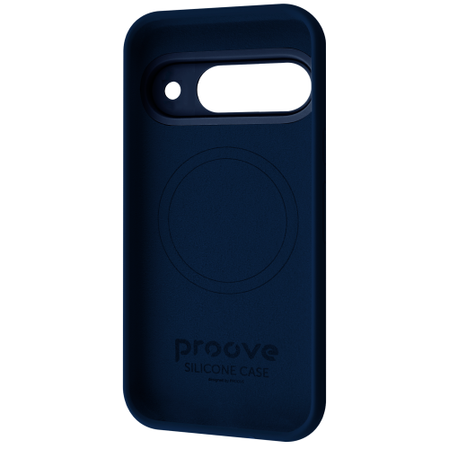 Чохол Proove Silicone Case with Magnetic Ring Google Pixel 9 Midnight Blue
