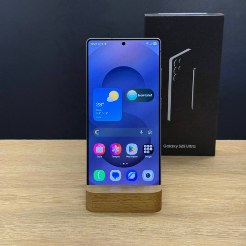 Вживаний смартфон Samsung Galaxy S25 Ultra 12/256Gb Titanium Silverblue (Ідеальний+ стан) - 39499 грн