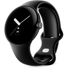 Вживаний смарт-годинник Google Pixel Watch WiFi Matte Black Aluminum Case / Obsidian Active Band US (Хороший стан)