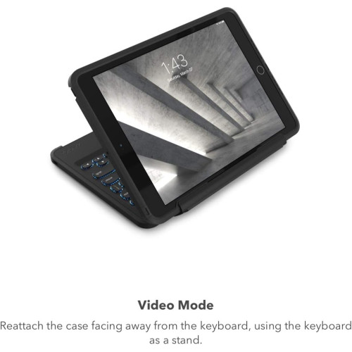 Чохол-клавіатура ZAGG Rugged Book для iPad Air 3 / Pro 10.2" / Pro 10.5" / 9 / 8 / 7 (Open Box) Чохол-клавіатура ZAGG Rugged Book для iPad Air 3 / Pro 10.2" / Pro 10.5" / 9 / 8 / 7 (Open Box)
