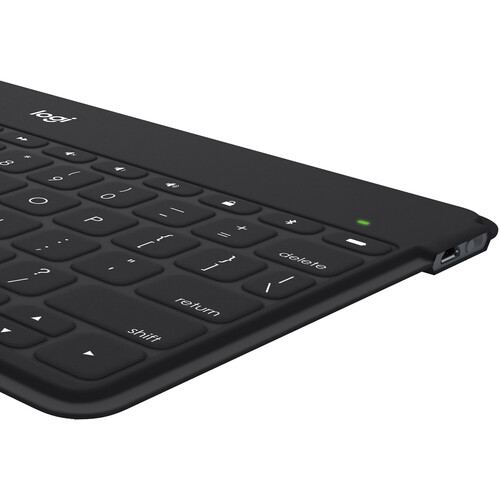 Клавіатура портативна бездротова Logitech KEYS-TO-GO для iPhone, iPad, Apple TV Black (Open Box) Клавіатура портативна бездротова Logitech KEYS-TO-GO для iPhone, iPad, Apple TV Black (Open Box)