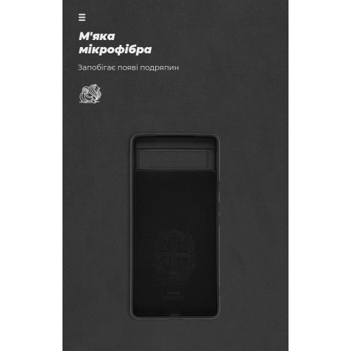 Чохол ArmorStandart ICON для Google Pixel 6a Black