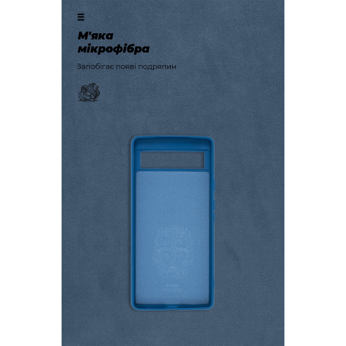 Чохол ArmorStandart ICON для Google Pixel 6a Dark Blue