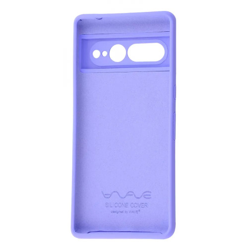 Чохол Wave Full Silicone Cover для Google Pixel 7 Pro Light Purple