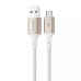 Кабель Proove Dense Metal Micro USB 2.4A (1m) White