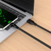 Кабель Proove Flat Out Micro USB 2.4A (1m) Black