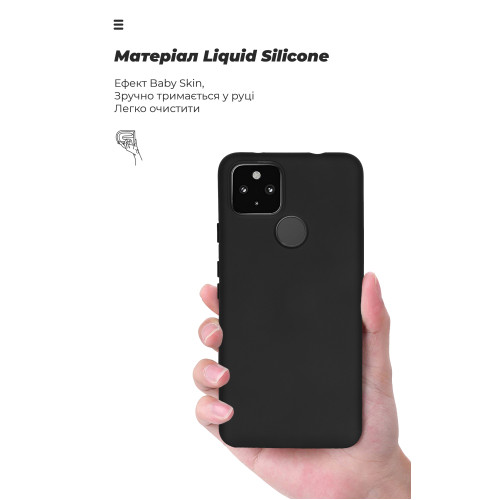 Чохол ArmorStandart ICON для Google Pixel 4a 5G Black