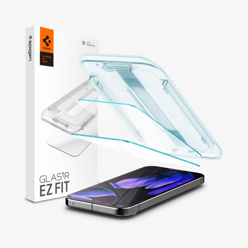 Захисне скло Spigen Glas.tR EZ FIT 2-Pack для Google Pixel 9 / 9 Pro Clear