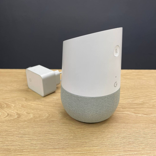 Вживана смарт-колонка Google Home Smart Assistant White/Slate EU (Ідеальний стан) Вживана смарт-колонка Google Home Smart Assistant White/Slate EU (Ідеальний стан)